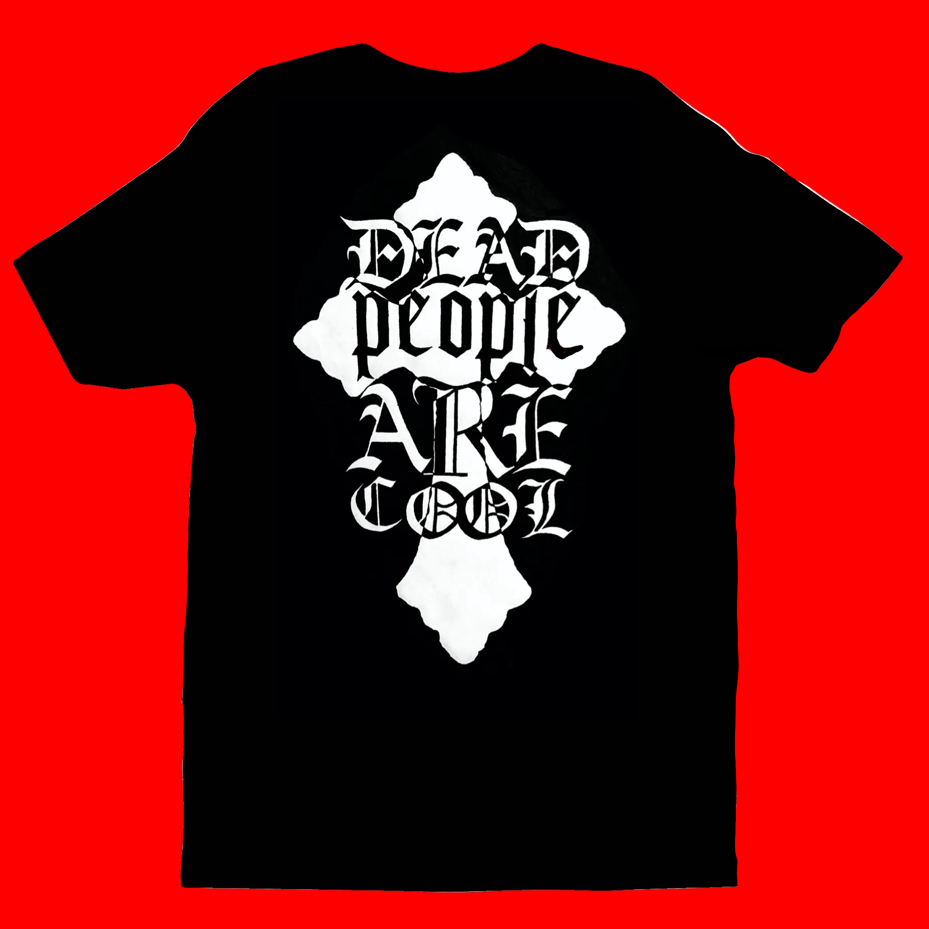 Dead People Are Cool Short Sleeve Tee Shirts 1989